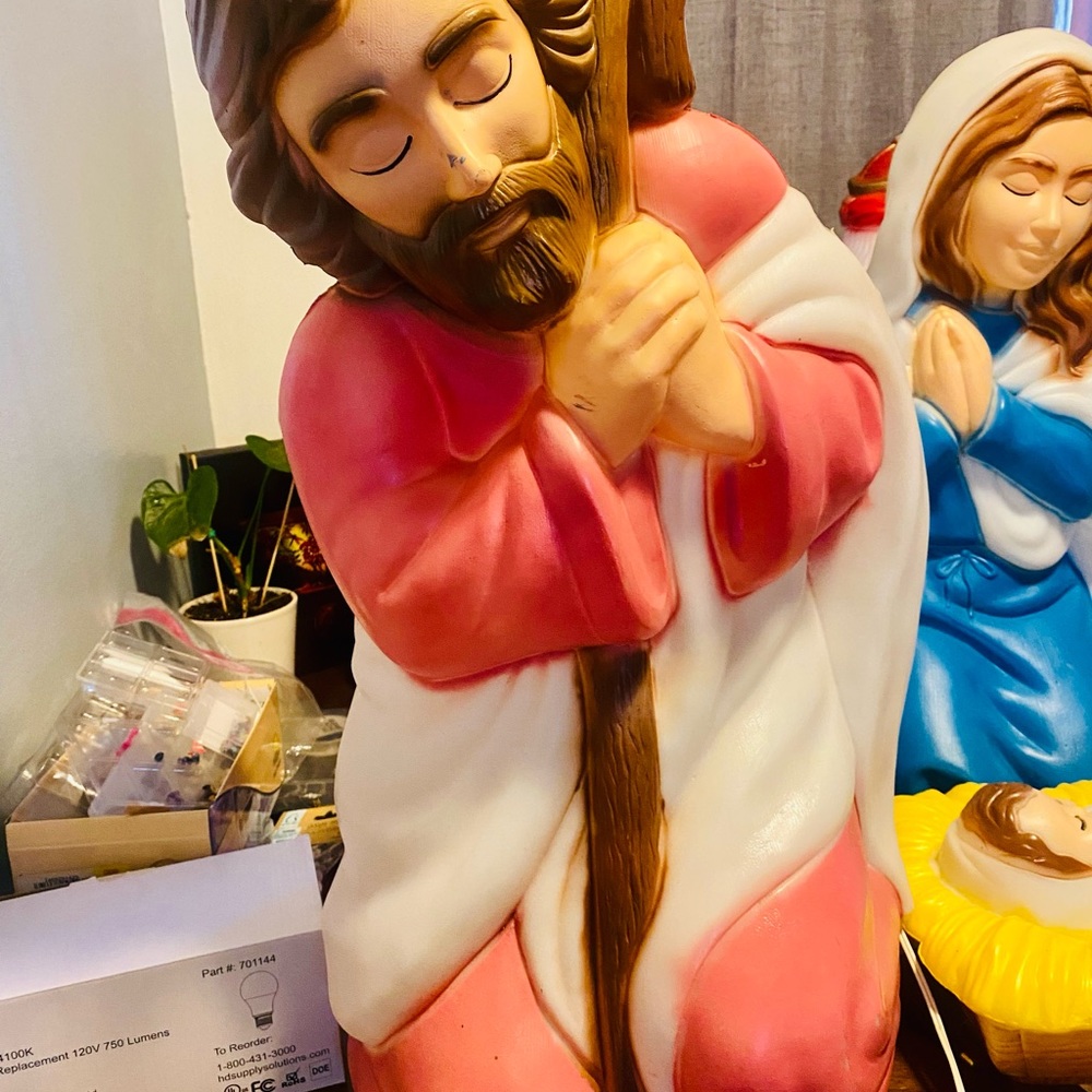 Vintage Nativity set - Picture 4 of 7